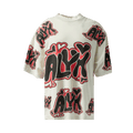 1017 ALYX 9SM Oversized Needle Punch Tee "Tan"