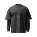 1017 ALYX 9SM Double Sleeve Logo T-Shirt "Washed Black"