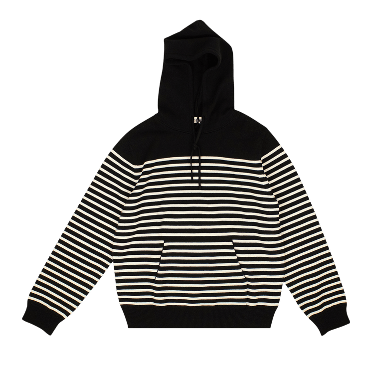 CELINE Stripe Hoodie "Black/White"