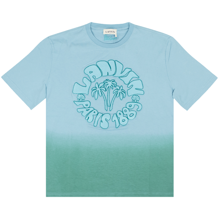 Lanvin Wave T-Shirt "Teal"