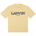 Lanvin Curb Logo T-shirt "Light Beige"