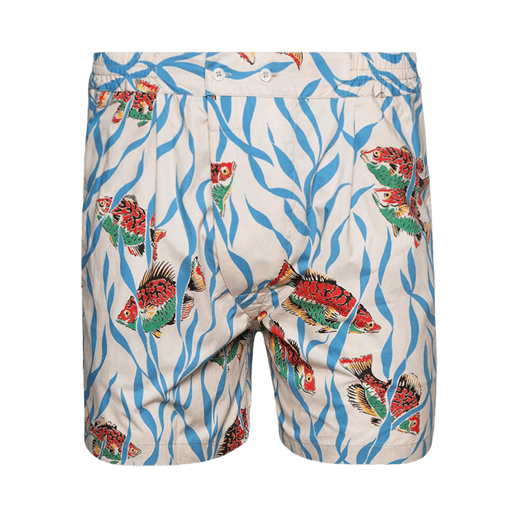 Bode Swimmers Boxers "White/Multicolor"