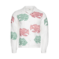 Bode Piscine Applique Long-Sleeve Shirt "White/Multicolor"
