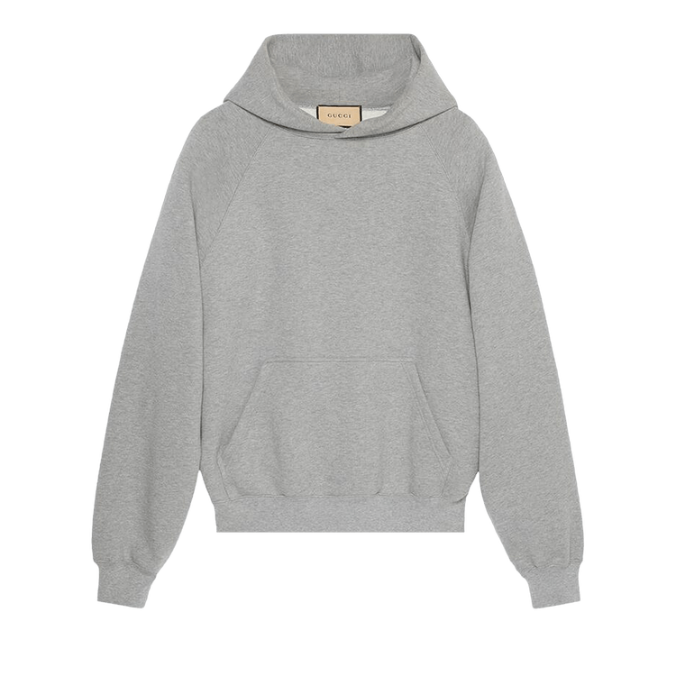 Gucci Hooded Sweatshirt "Grey Melange"