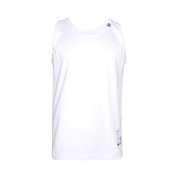 Maison Mihara Yasuhiro Heavy Weight Jersey Tank Top "White"