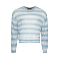 Nahmias Striped Knit Boxy Crewneck "Ocean Stripe"