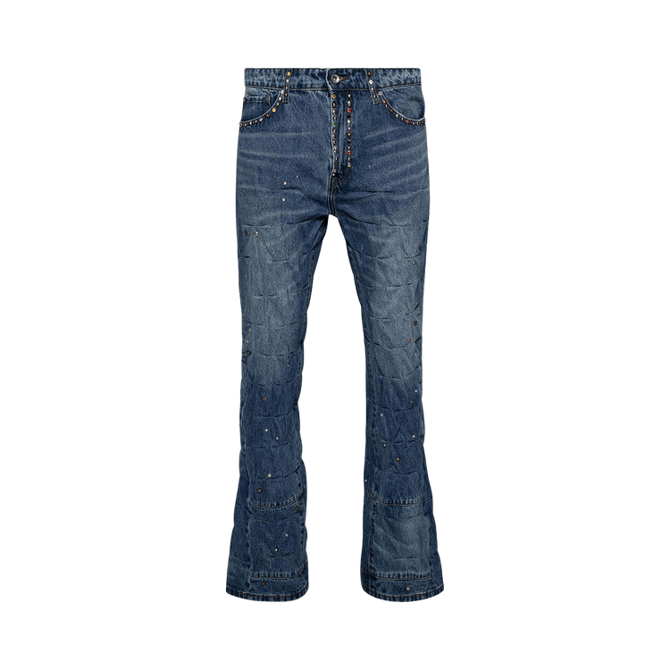 Who Decides War Multicolor Stud Cinched Denim "Denim"