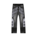 Who Decides War Patched Arch Embroidered Pant "Coal"
