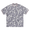 BAPE City Camo Large Ape Head Polo Relaxed Fit "Grey"