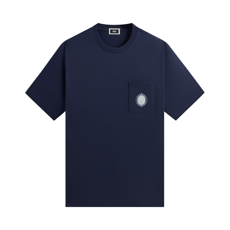 Kith & Kin Lace Crest Pocket Tee "Vista"