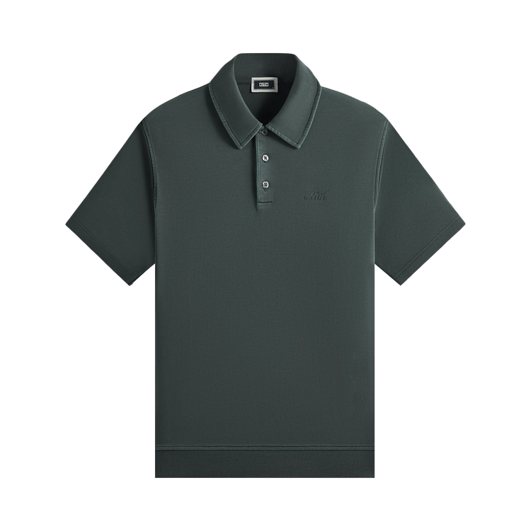 Kith Crystal Wash Interlock Graham Polo "Machine"