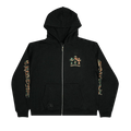 Chrome Hearts Camo Horseshoe Zip Up Hoodie "Black/Camo"