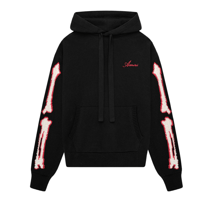 Amiri Bones Hoodie "Black"