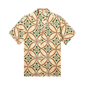 Bode Greer Short-Sleeve Shirt "Yellow/Multicolor"