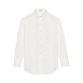 Saint Laurent Oversized Shirt "Craie"