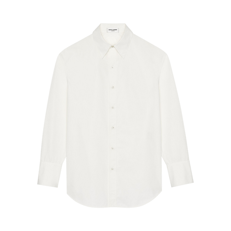 Saint Laurent Oversized Shirt "Craie"