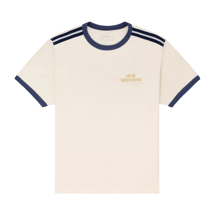 Aimé Leon Dore Retro Ringer Tee "Bone"