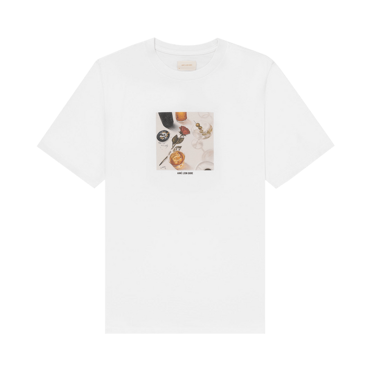 Aimé Leon Dore Dinner Scene Tee "Bright White"