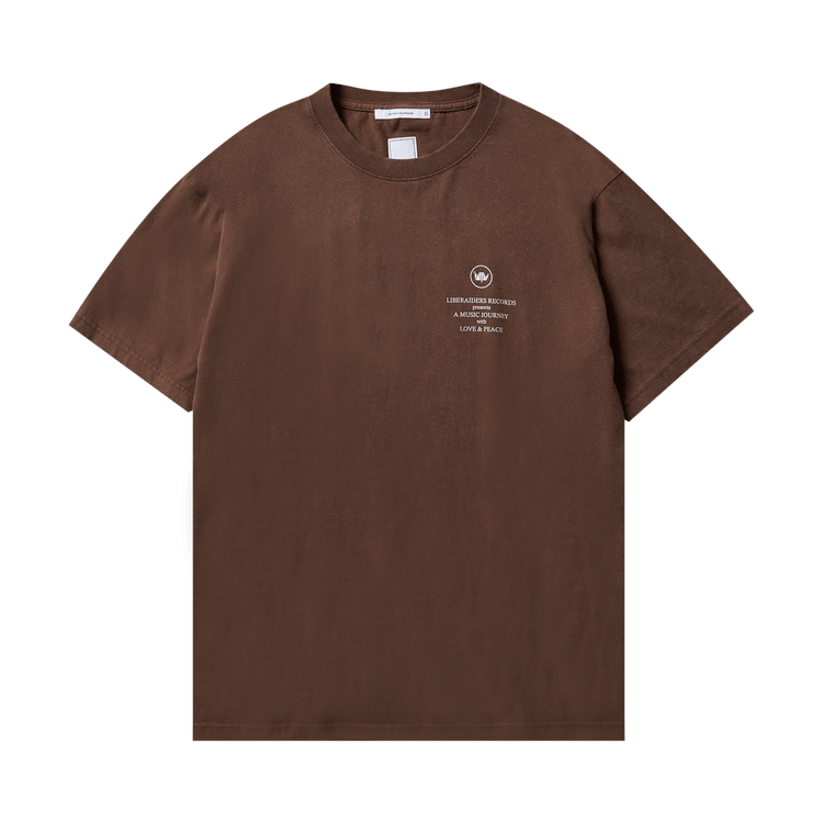 Liberaiders Records Tee "Brown"