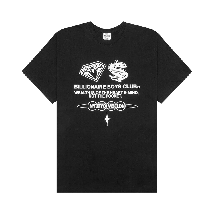 Billionaire Boys Club Wealth T-Shirt "Black"