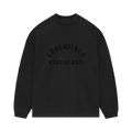 Fear of God Essentials Heavy Long-Sleeve Tee "Black"
