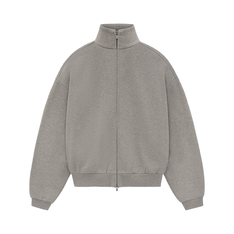 Fear of God Essentials Zip Up Jacket "Heather Grey"