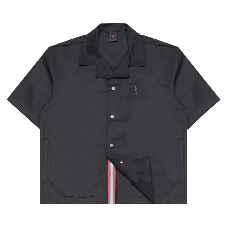 Air Jordan x Trophy Room Warm-Up Shirt "Black"