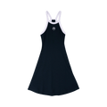 Marine Serre Rib Flared Dress "Black"