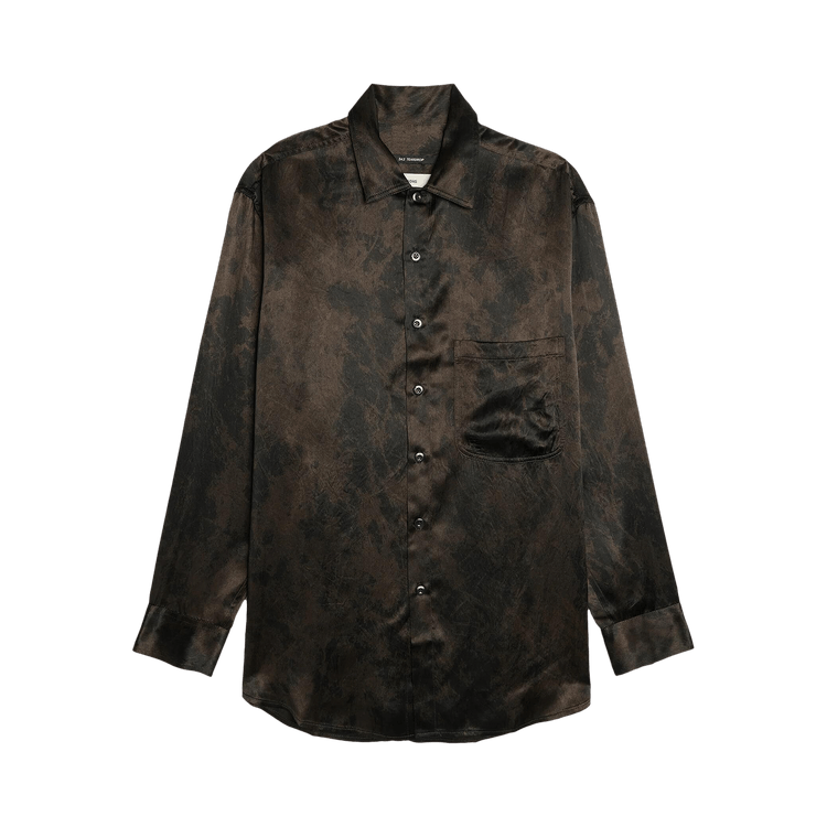 Song for the Mute Long-Sleeve Oversized Shirt "Black"