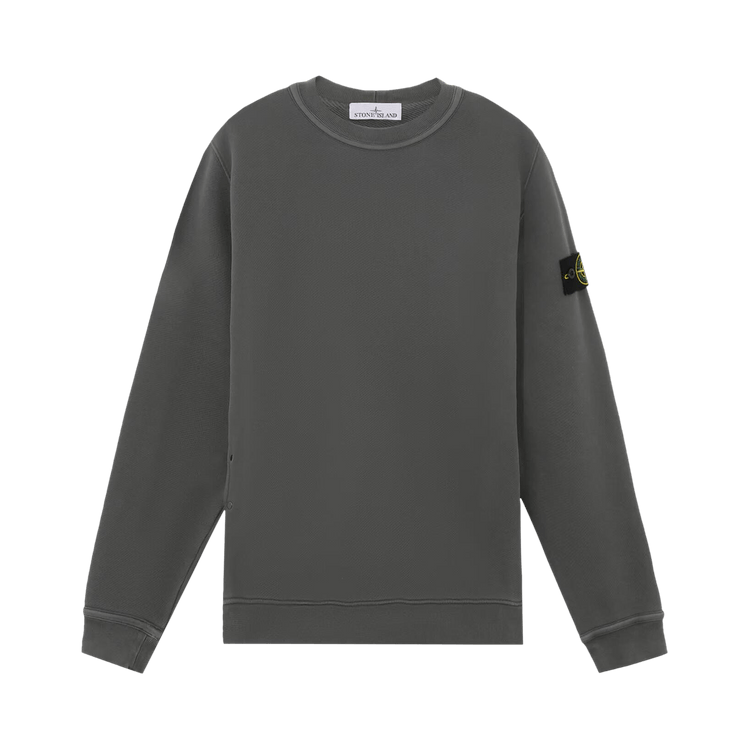 Stone Island Dyed Sweatshirt "Lead Grey"