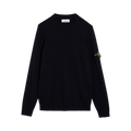 Stone Island Lambs Wool Crewneck "Navy Blue"
