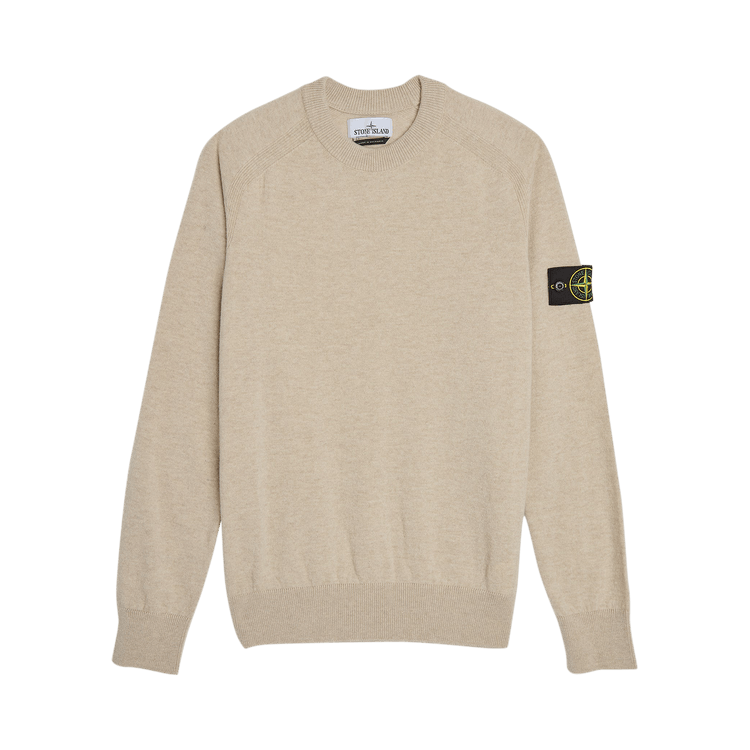 Stone Island Wool Cardigan "Melange Stucco"