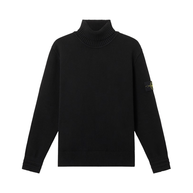 Stone Island Loose Fit Turtle Neck "Black"