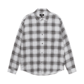 Stussy Matthew Printed Plaid Shirt "Brown"