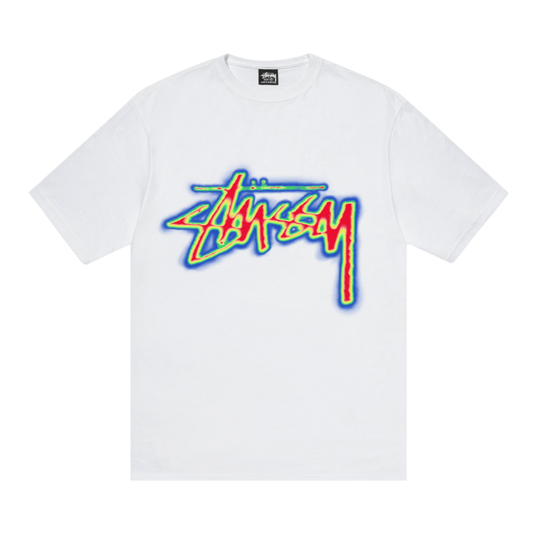 Stussy Thermal Stock Tee "White"