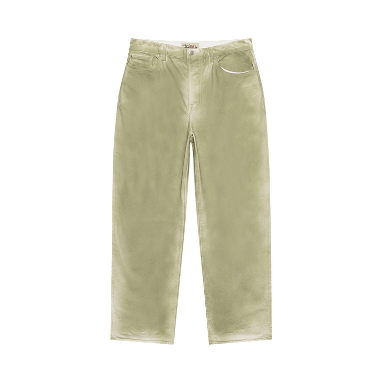 Stussy Big Ol' Spray Dye Jean 'Olive'