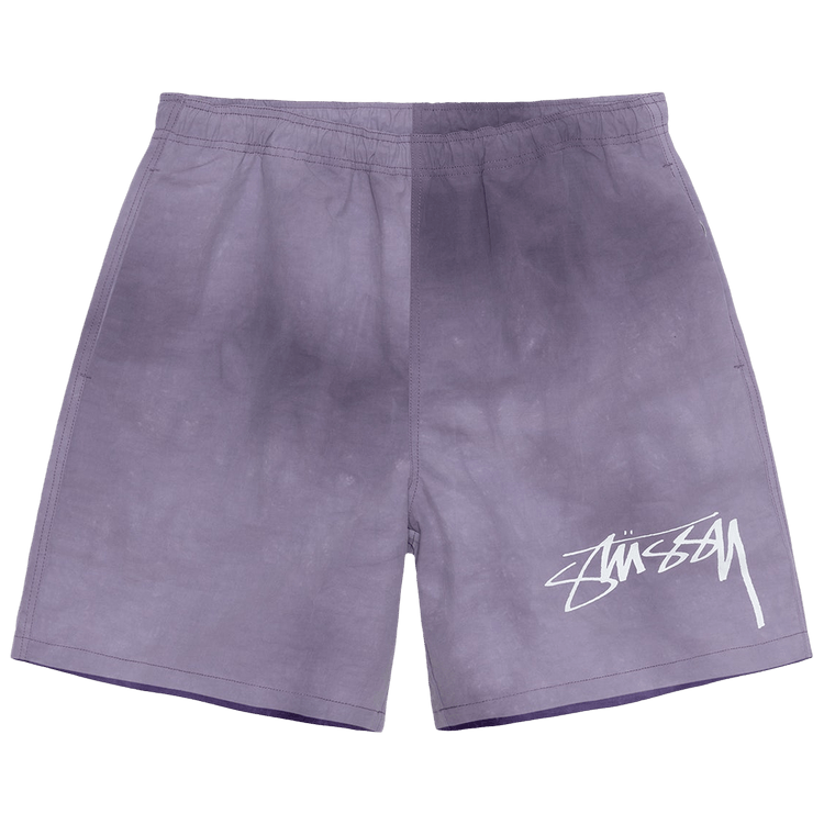 Stussy Wave Dye Nylon Short "Grape"