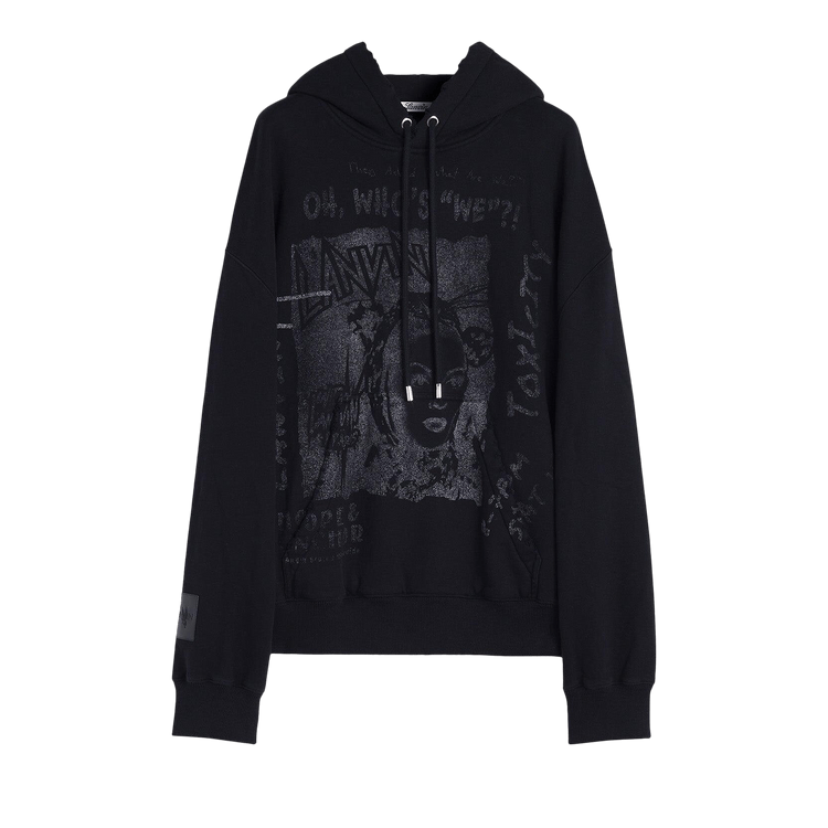 Lanvin x Future Printed Hoodie "Black"