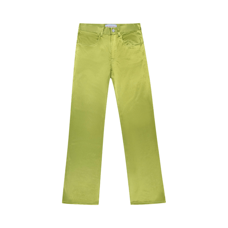 BLUEMARBLE Bootcut Pants "Lime"