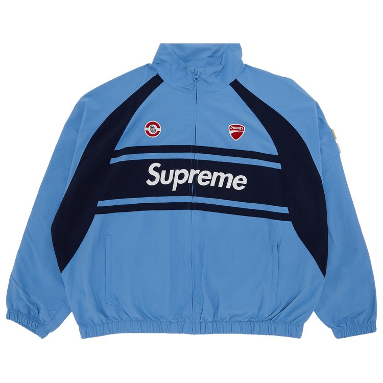 Supreme x Ducati Track Jacket "Light Blue"