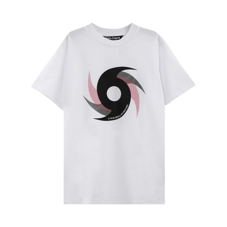 Palm Angels Hurricane Classic Tee "White"