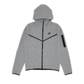 Nike Tech Fleece Full Zip Hoodie "Heather Grey"