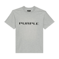 PURPLE BRAND Textured Jersey T-Shirt "Heather"