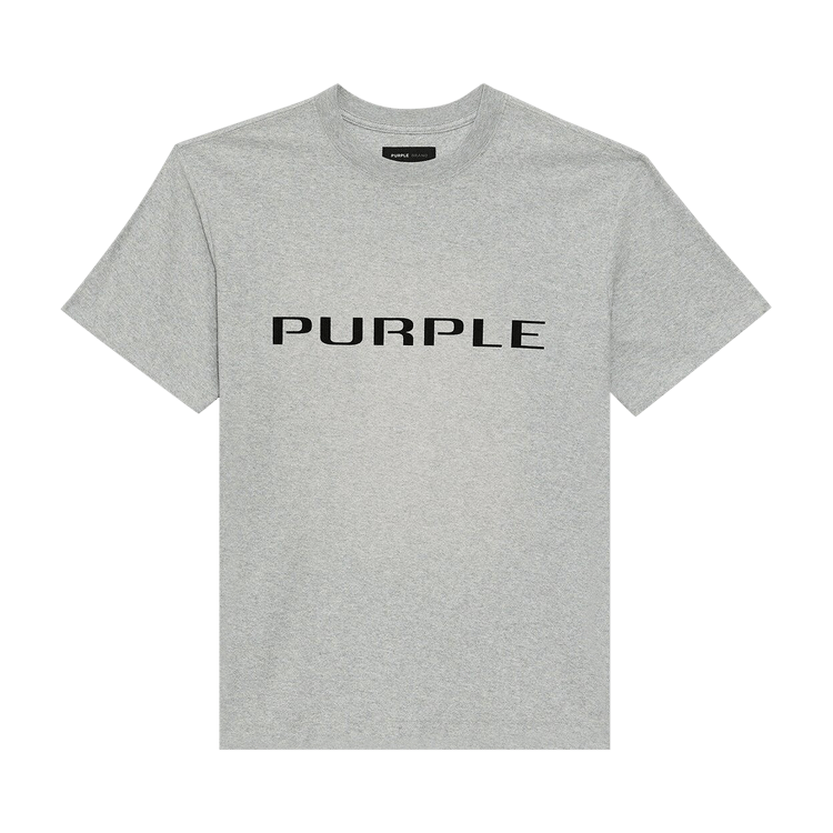 PURPLE BRAND Textured Jersey T-Shirt "Heather"