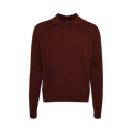 Bode Cashmere Polo "Warm Brown"
