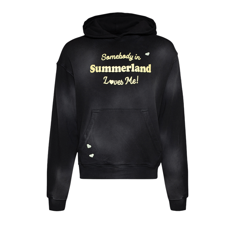 Nahmias Loves Me Hoodie "Sunfade Black"