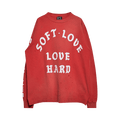 SAINT Mxxxxxx Soft Love Long-Sleeve T-Shirt "Red"