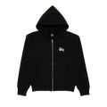 Stussy Basic Logo Zip Up Hoodie "Black"