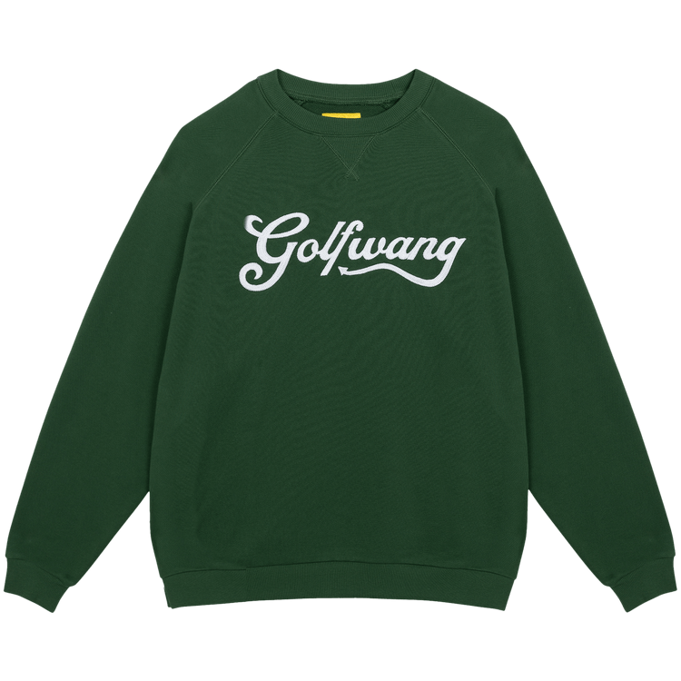 GOLF WANG Diablo Raglan Crewneck "Dark Green"
