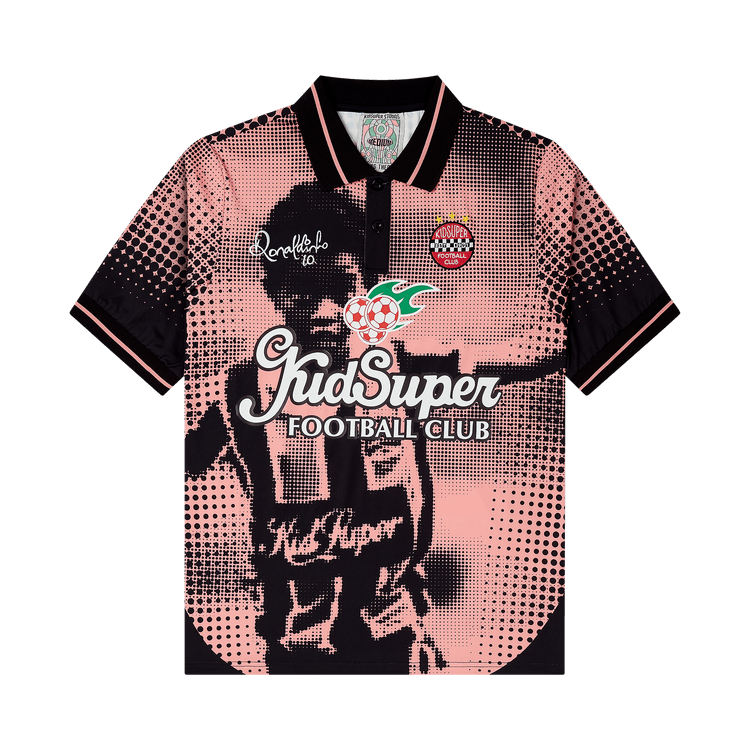 KidSuper x Ronaldinho Soccer Jersey "Black/Red"